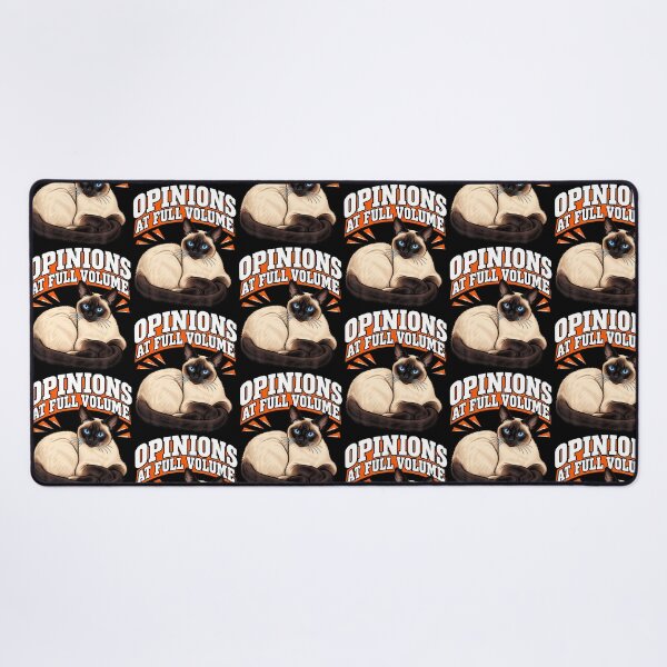 Item preview, Siamese Cat Opinions At Full Volume Meezer Mom Funny designed and sold by Pider-Vampire.