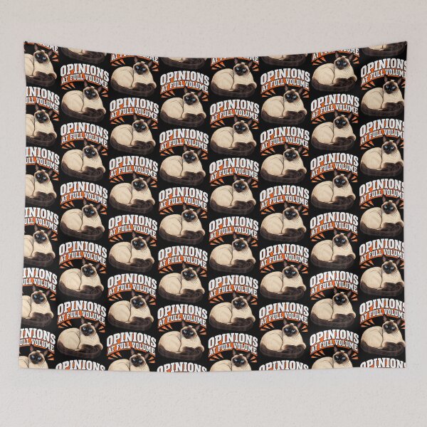 Item preview, Siamese Cat Opinions At Full Volume Meezer Mom Funny designed and sold by Pider-Vampire.