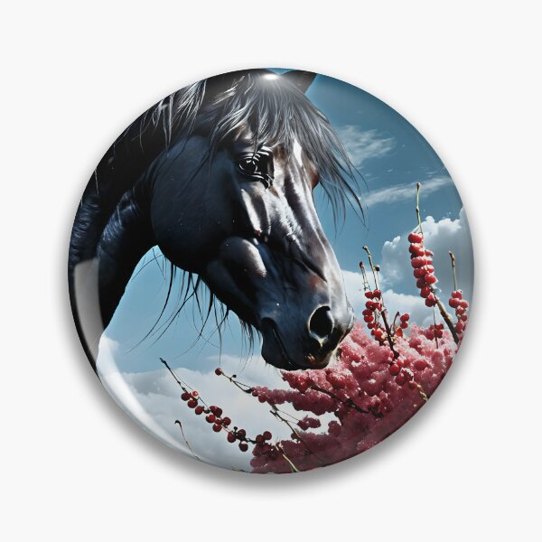 Item preview, But the big black horse said, "Look this way" - He said, "Hey lady, will you marry me?" 39 designed and sold by deep-sea-birds.