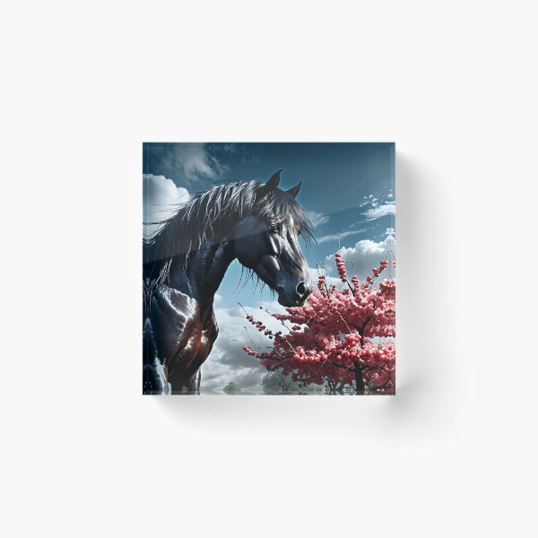 Item preview, But the big black horse said, "Look this way" - He said, "Hey lady, will you marry me?" 39 designed and sold by deep-sea-birds.