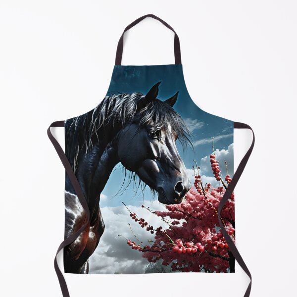 Item preview, But the big black horse said, "Look this way" - He said, "Hey lady, will you marry me?" 39 designed and sold by deep-sea-birds.