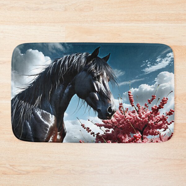 Item preview, But the big black horse said, "Look this way" - He said, "Hey lady, will you marry me?" 39 designed and sold by deep-sea-birds.