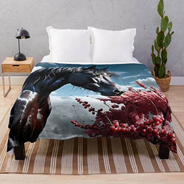 Item preview, But the big black horse said, "Look this way" - He said, "Hey lady, will you marry me?" 39 designed and sold by deep-sea-birds.