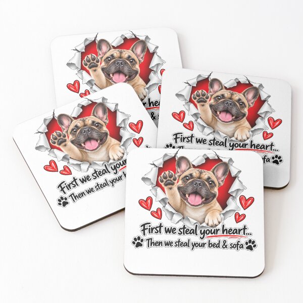Item preview, Funny Frenchie Dog Sofa Quote designed and sold by luu phong.