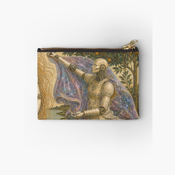 Item preview, The Birth of Digital Soul Right Panel Cyber Renaissance Art Print designed and sold by DMarquiseArt.