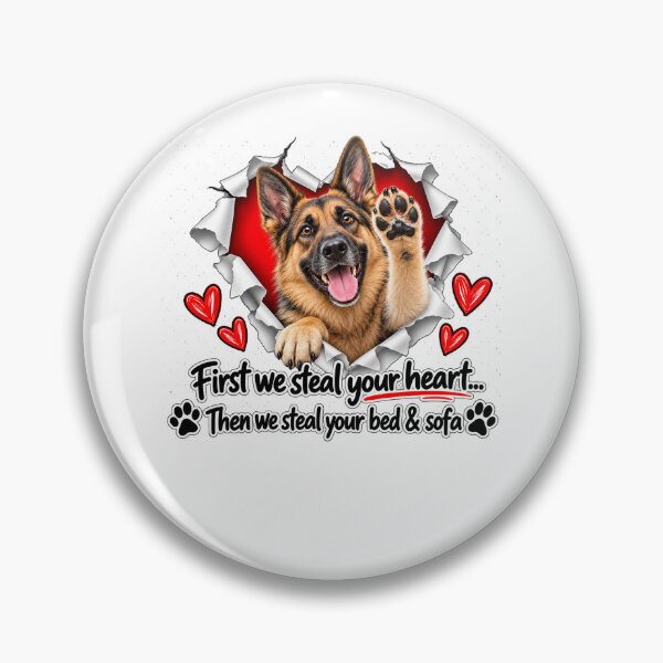 Item preview, Funny German Shepherd Dog Sofa Quote designed and sold by luu phong.