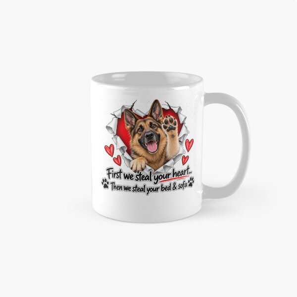 Item preview, Funny German Shepherd Dog Sofa Quote designed and sold by luu phong.
