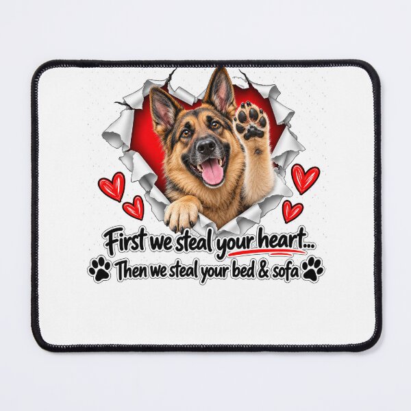 Item preview, Funny German Shepherd Dog Sofa Quote designed and sold by luu phong.