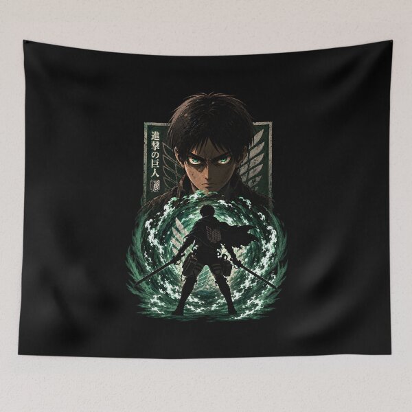 Item preview, Attack on Titan  - Eren Yeager designed and sold by LotteGronkjaer.