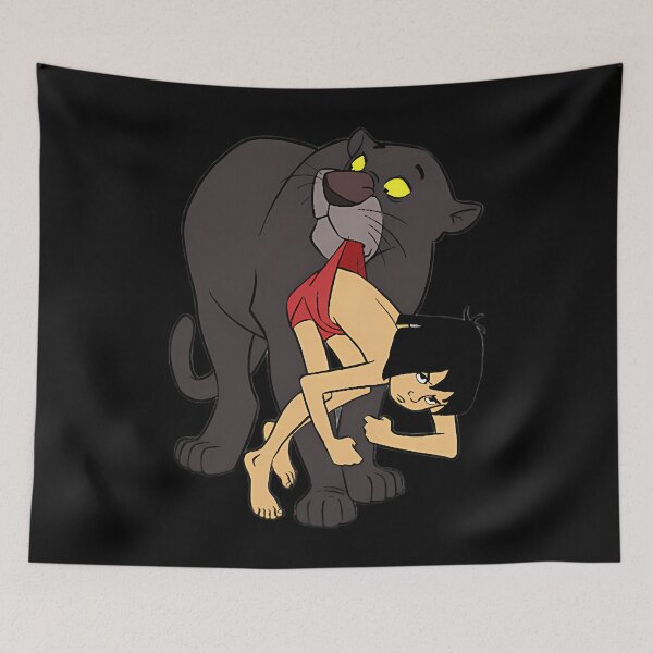 Item preview, Bagheera And Mowgli designed and sold by Dekson.