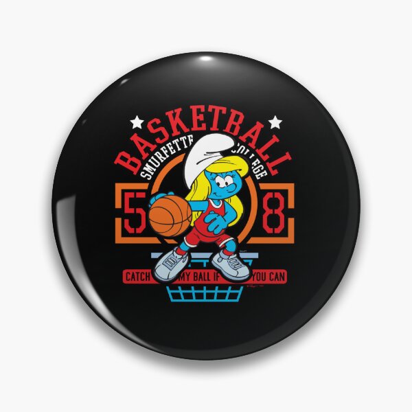 Item preview, The Smurfs Basketball Smurfette College Logo Essential designed and sold by circliqueart.