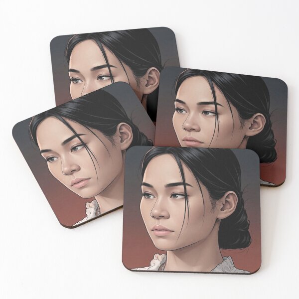 Item preview, BS BinOon Love Care Khom Thai GL Series Actress Lgbtq+ Comic Book Art Home Wall Decor Print Poster Pride TV Series Movie Music designed and sold by Mind Space.