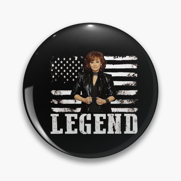 Item preview, Distressed American Flag Reba Mcentire Music Legend  designed and sold by Jessicalcl.