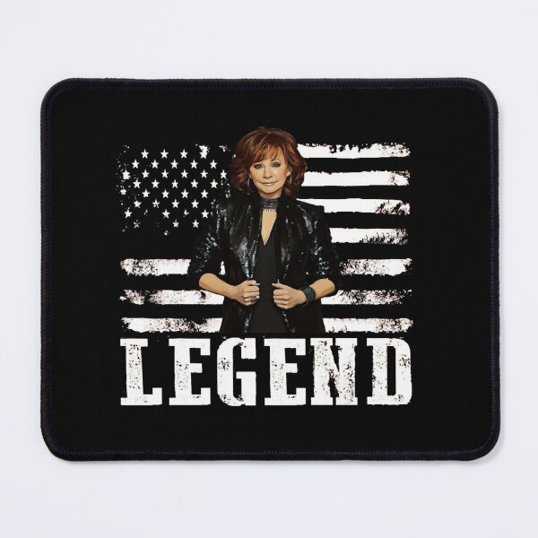 Item preview, Distressed American Flag Reba Mcentire Music Legend designed and sold by Jessicalcl.