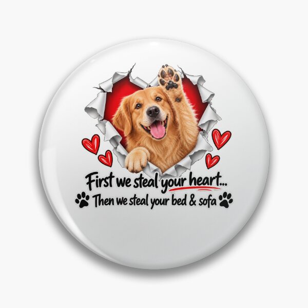 Item preview, Funny Golden Retriever Dog Sofa Quote designed and sold by luu phong.