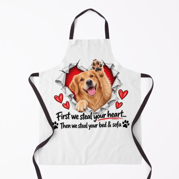 Item preview, Funny Golden Retriever Dog Sofa Quote designed and sold by luu phong.