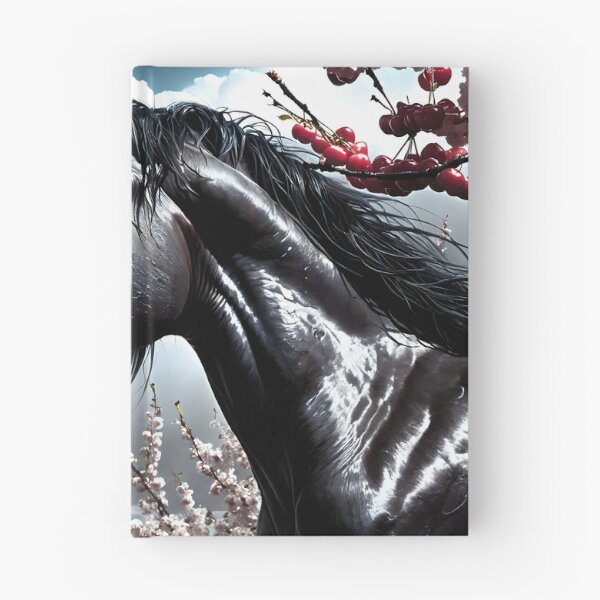 Item preview, But the big black horse said, "Look this way" - He said, "Hey lady, will you marry me?" 40 designed and sold by deep-sea-birds.