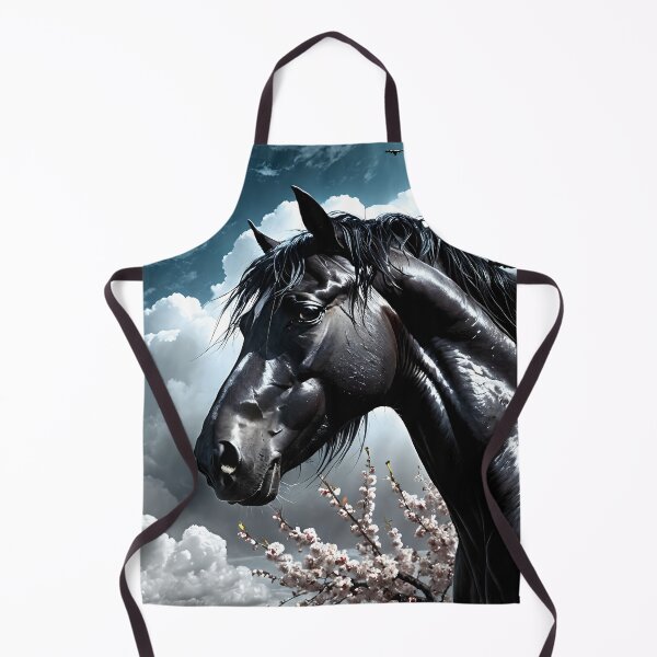 Item preview, But the big black horse said, "Look this way" - He said, "Hey lady, will you marry me?" 40 designed and sold by deep-sea-birds.