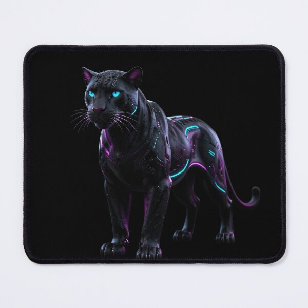 Item preview, Cyberpunk Neon Panther Gamer Art designed and sold by Thompika.