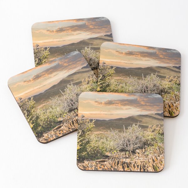 Item preview, Sunset Across the Rugged Peaks designed and sold by wendyhattonphotography.