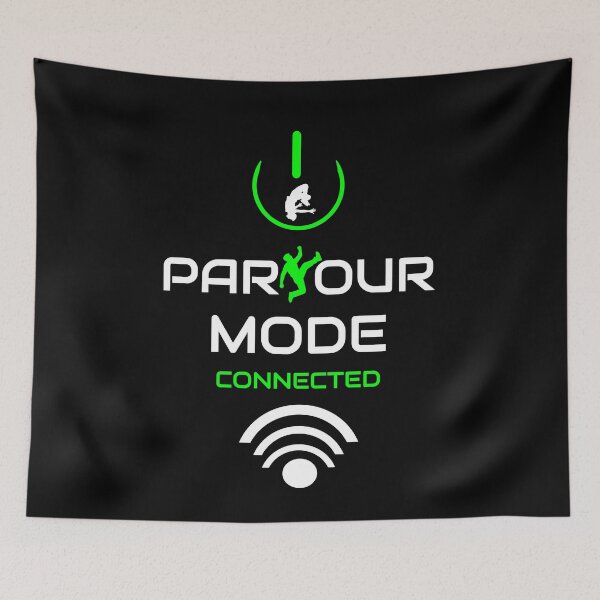 Item preview, Parkour Mode Connected designed and sold by TheFineShirt.