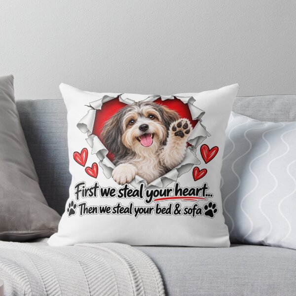 Item preview, Funny Havanese Dog Sofa Quote designed and sold by luu phong.