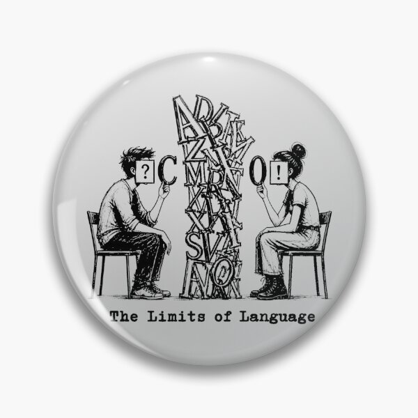Item preview, the limits of language designed and sold by MeaningIsUse.