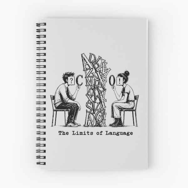 Item preview, the limits of language designed and sold by MeaningIsUse.