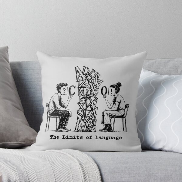 Item preview, the limits of language designed and sold by MeaningIsUse.