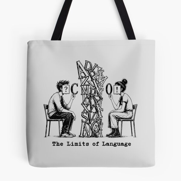 Item preview, the limits of language designed and sold by MeaningIsUse.