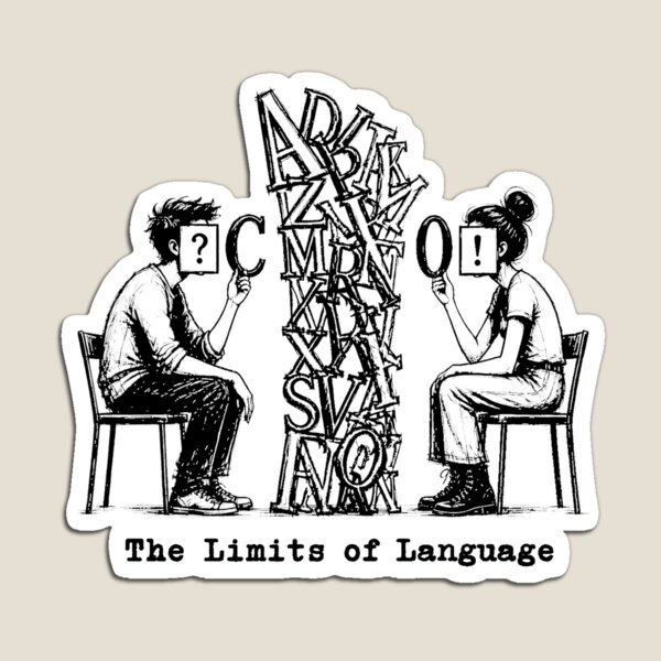 Item preview, the limits of language designed and sold by MeaningIsUse.