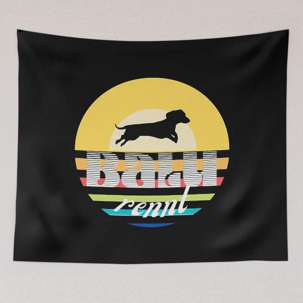 Item preview, Baloo Runs - Dachshund  designed and sold by Dekson.