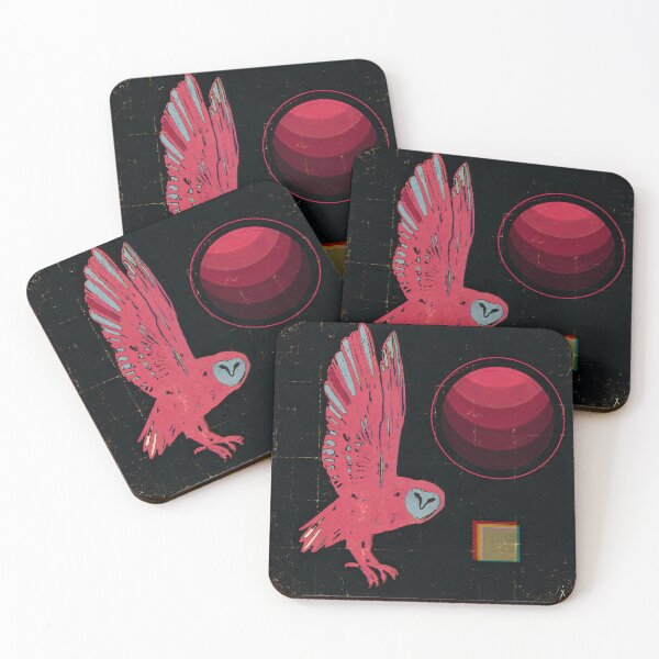 Item preview, Glitch Owl with Crimson Orbit designed and sold by MikZviagin.