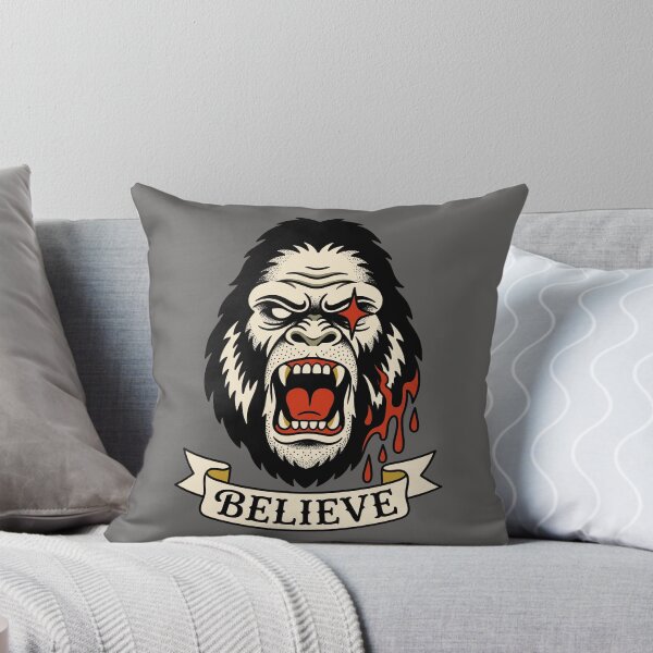 Item preview, Bloody Bigfoot Halloween Tattoo designed and sold by Fictional Ink Society.