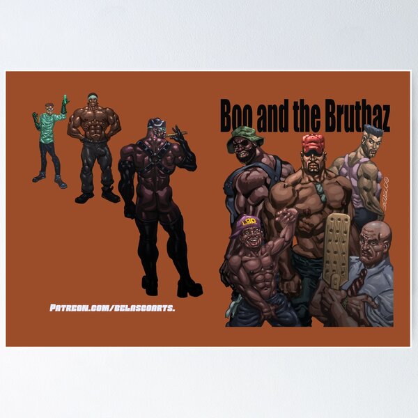 Item preview, Boo and the Bruthaz designed and sold by belasco64.