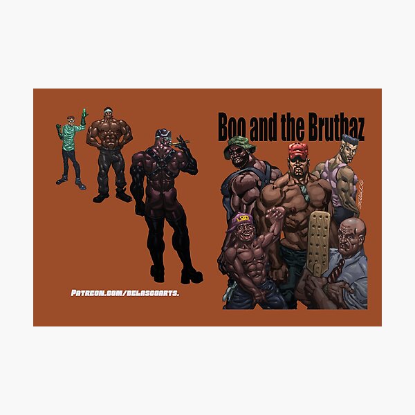 Item preview, Boo and the Bruthaz designed and sold by belasco64.