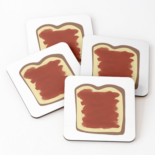 Item preview, Slice Of Bread With Strawberry Jam designed and sold by raun.draw.