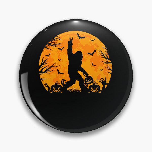 Item preview, Spooky Halloween Bigfoot Pumpkin Funny Halloween Sasquatch designed and sold by Pider-Vampire.