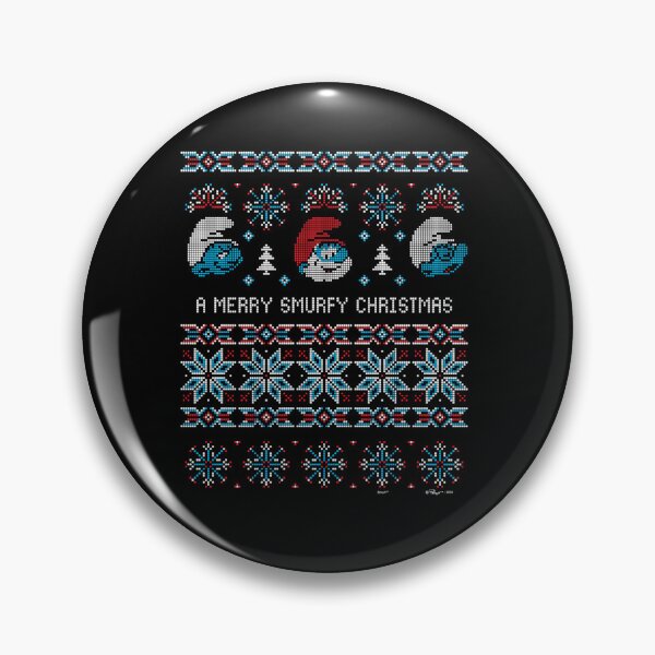 Item preview, The Smurfs Christmas A Very Smurfy X-Mas Ugly Sweater Essential  designed and sold by circliqueart.