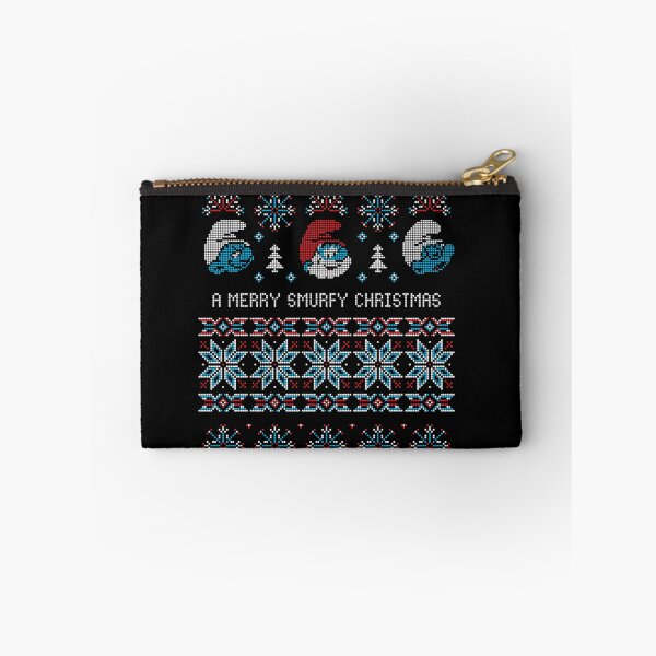 Item preview, The Smurfs Christmas A Very Smurfy X-Mas Ugly Sweater Essential  designed and sold by circliqueart.