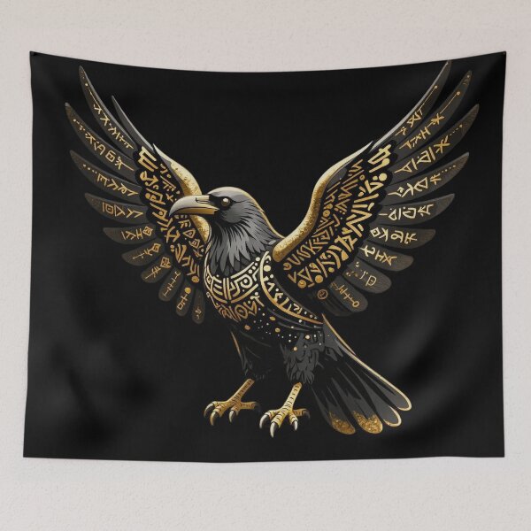 Item preview, Gothic Raven Peony Moon Cottagegoth Art designed and sold by Thompika.