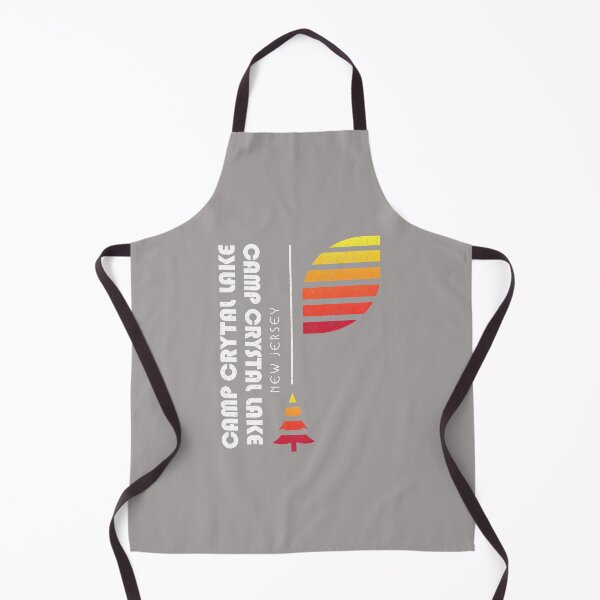 Item preview, Camp Crystal Lake Retro Sunset T-Shirt Horror-76 designed and sold by LukasHeymich.