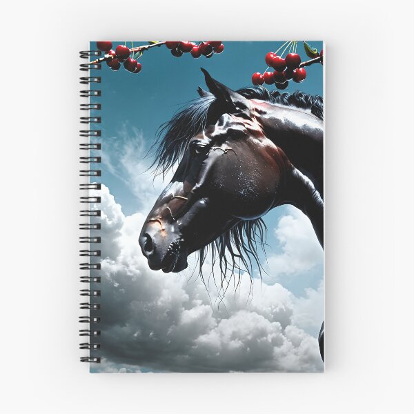 Item preview, But the big black horse said, "Look this way" - He said, "Hey lady, will you marry me?" 41 designed and sold by deep-sea-birds.