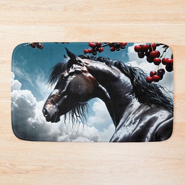Item preview, But the big black horse said, "Look this way" - He said, "Hey lady, will you marry me?" 41 designed and sold by deep-sea-birds.