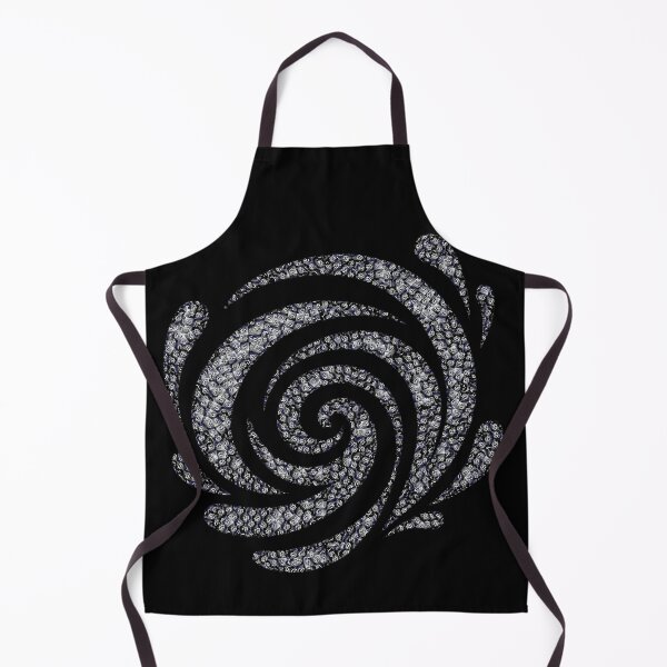 Item preview, Rose Vortex Spiral – Black & White Gothic Abstract Pattern - Product 001 designed and sold by simplycolours.