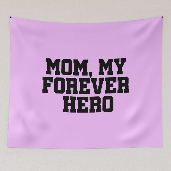 Item preview, Mom My Forever Hero | Best Mom Ever Typography | Mother Love Gift | Proud Mom Family Design designed and sold by 440CREATIVES.