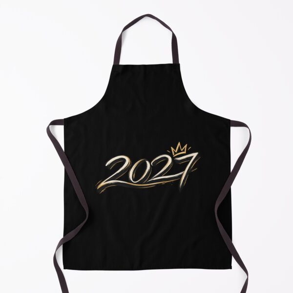 Item preview, 2027 New Year – Elegant Crown Typography Design designed and sold by SimsimahLaughs.