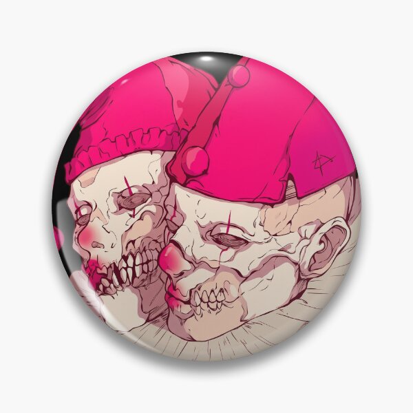 Item preview, Twin Jester Skulls designed and sold by edafox.