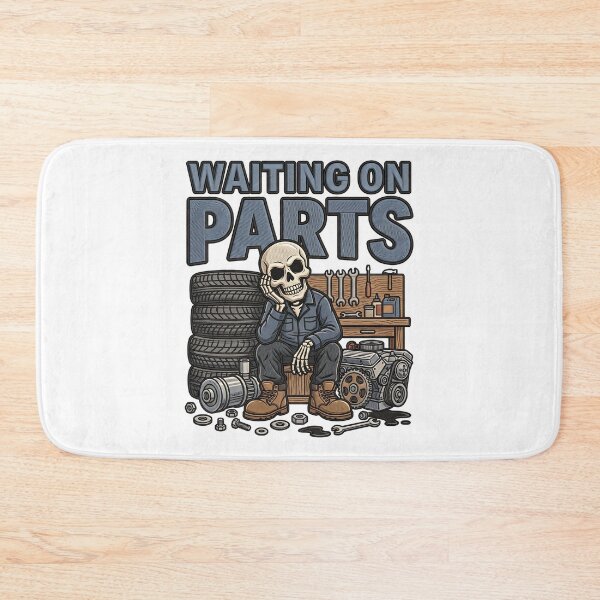 Item preview, Waiting On Parts Funny Mechanic Automobile Repair designed and sold by ArtDesignTp.