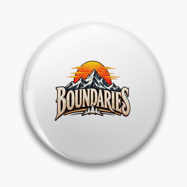 Item preview, Boundaries – Strong Simple Statement designed and sold by JanChryzostom.